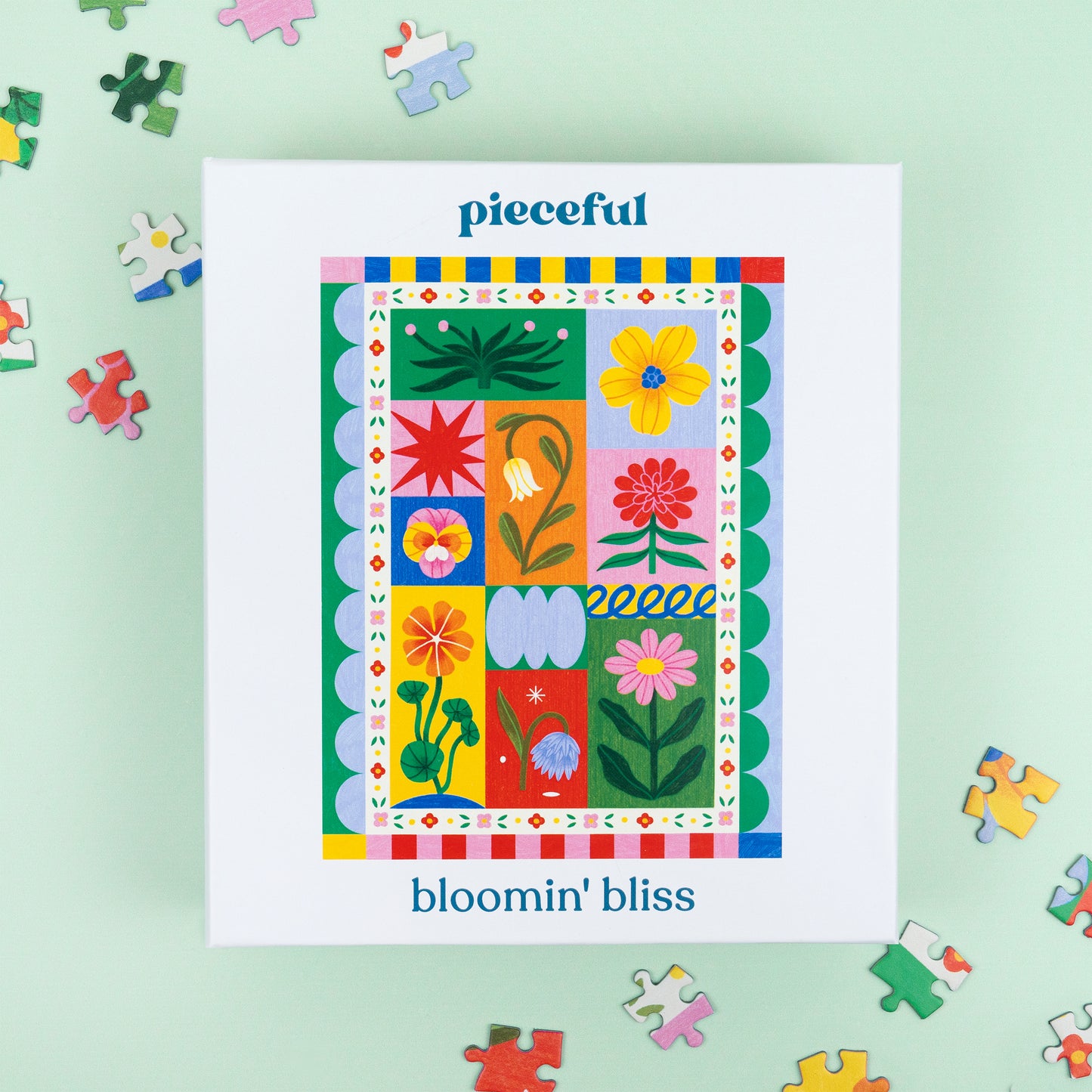 bloomin bliss 500 piece jigsaw puzzle