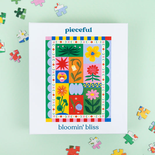 bloomin bliss 500 piece jigsaw puzzle