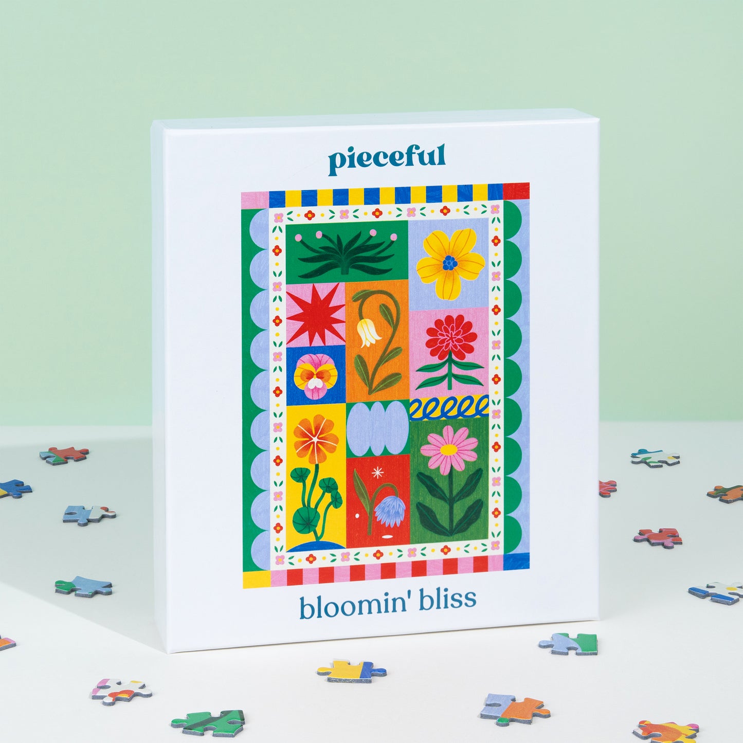 bloomin bliss 500 piece jigsaw puzzle