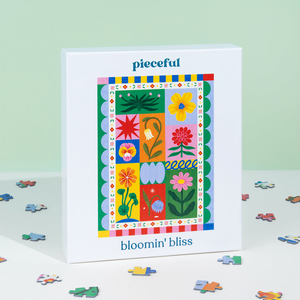 bloomin bliss 500 piece jigsaw puzzle