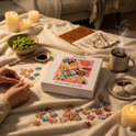 chopsticks & chill 500 piece jigsaw puzzle